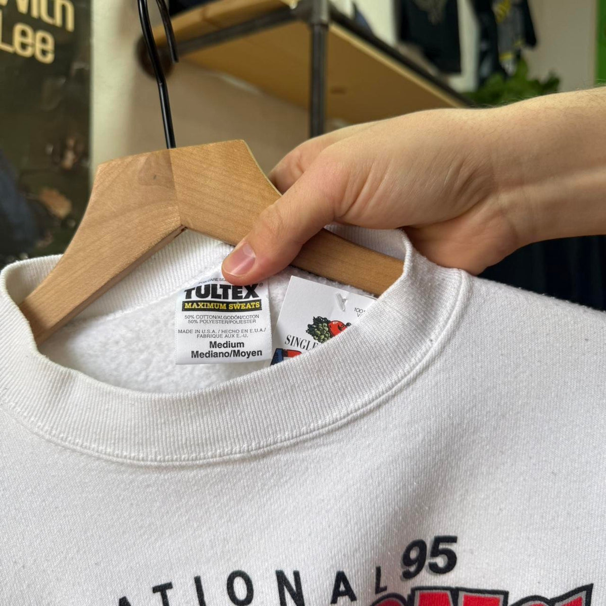 Vintage 90s Nebraska National Champions Football Crewneck - Medium