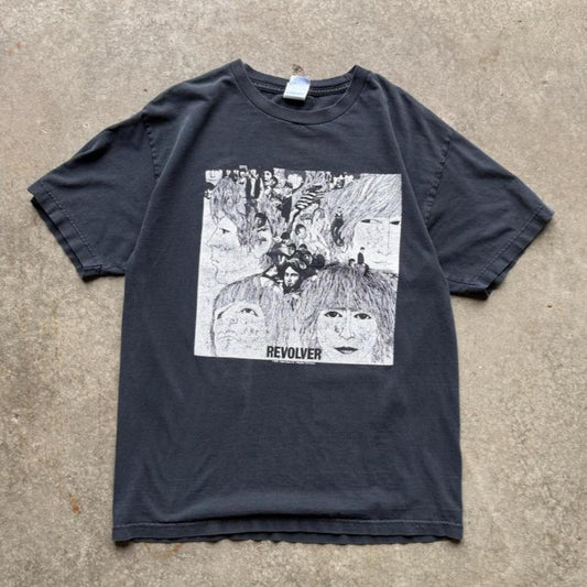 Vintage 2002 The Beatles Revolver Band T-Shirt - Large
