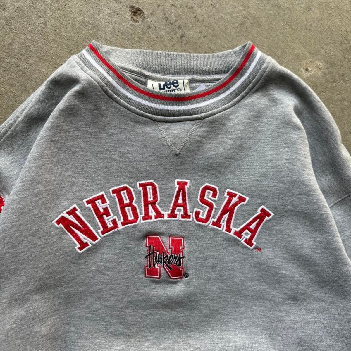 Vintage 90s Nebraska Huskers Crewneck - Large