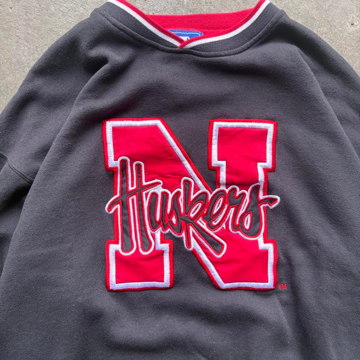 Vintage 90s Nebraska Huskers ‘Shia Lebouf’ Crewneck - X-Large