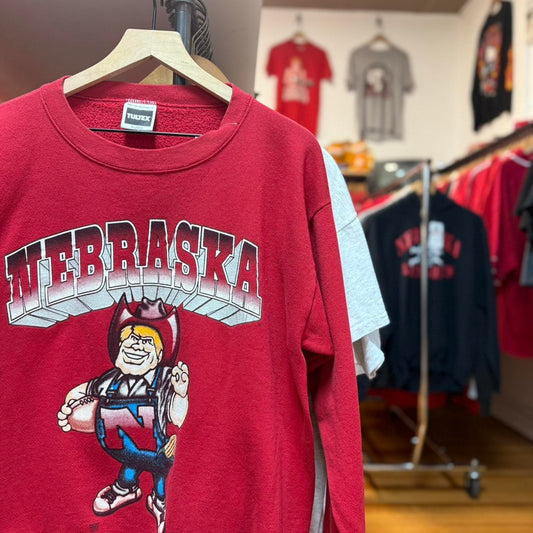 Vintage 90s Nebraska Huskers Herbie Crewneck - X-Large