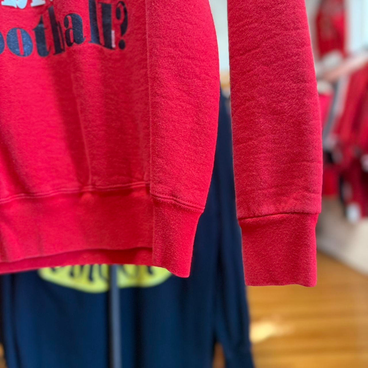 Vintage 90s Nebraska Huskers Life Without Football Crewneck