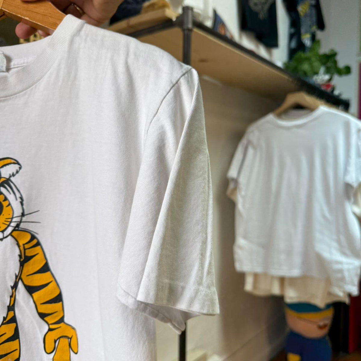 Vintage 89s Mizzou University of Missouri Fan Tiger T-Shirt - Medium