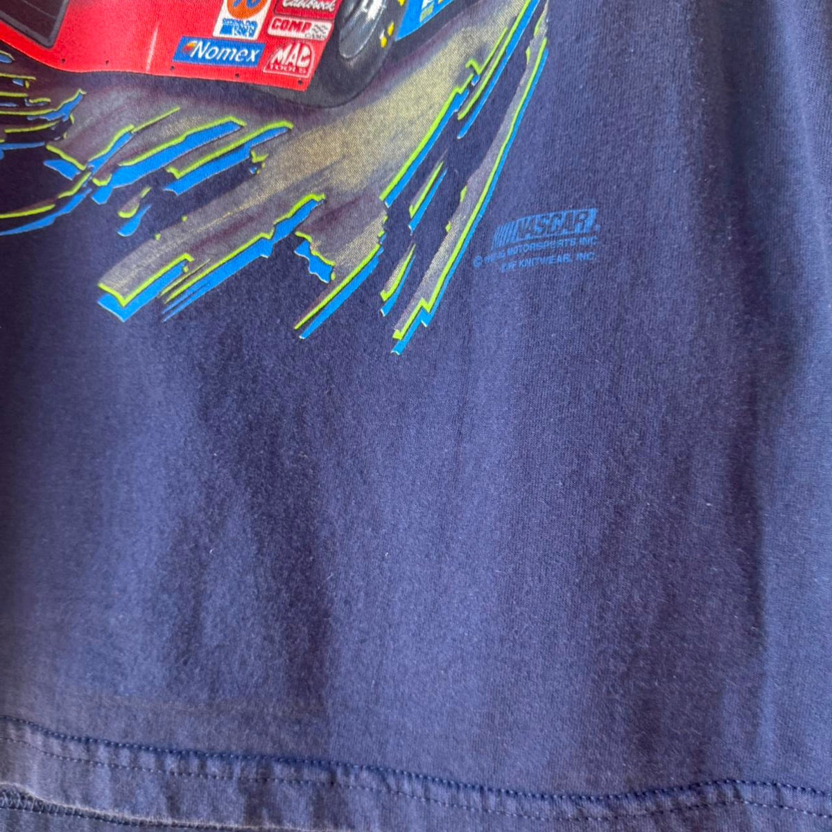 Vintage 90s Jeff Gordon NASCAR Racing Racecar T-Shirt - Large