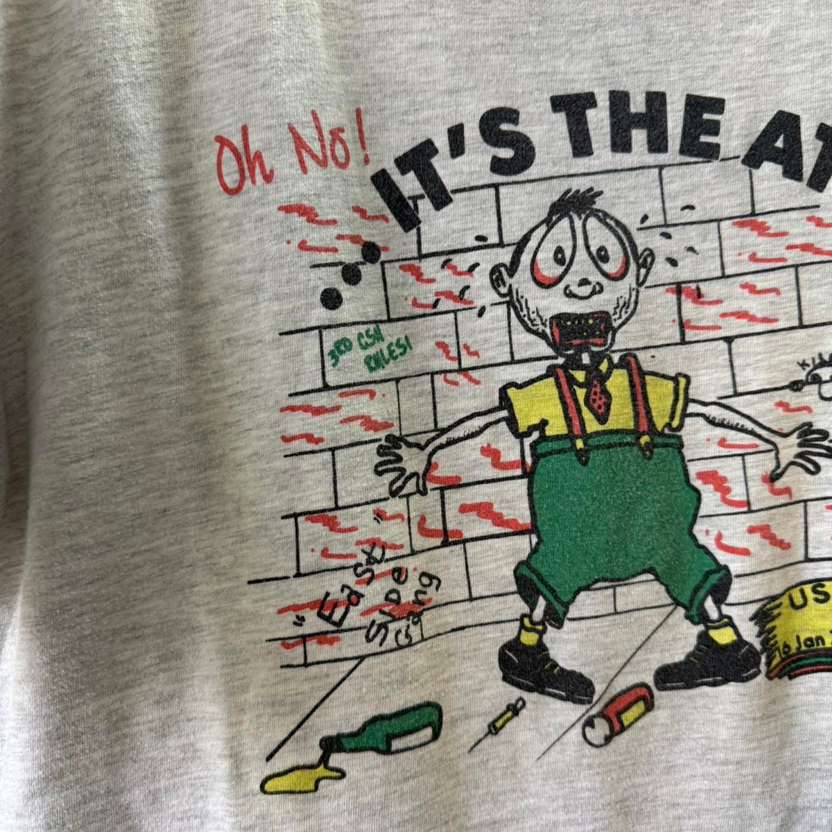 Vintage 90s It’s the ATF Gun Control T-Shirt - Large