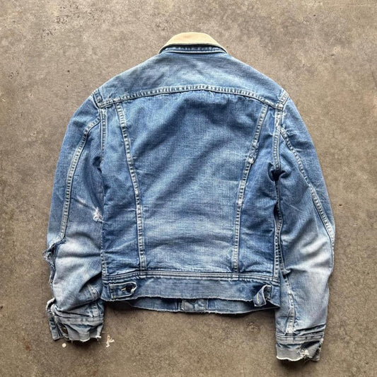 Vintage 70s Lee Stormrider Blanket Lined Jacket - 36