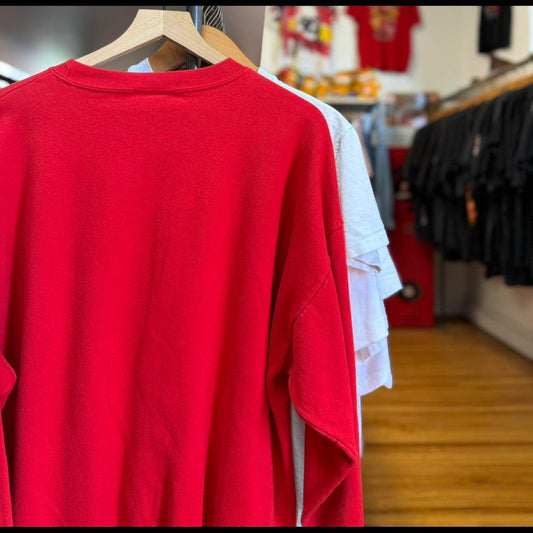 Vintage 90s Nebraska Huskers Football Logo Athletics Crewneck