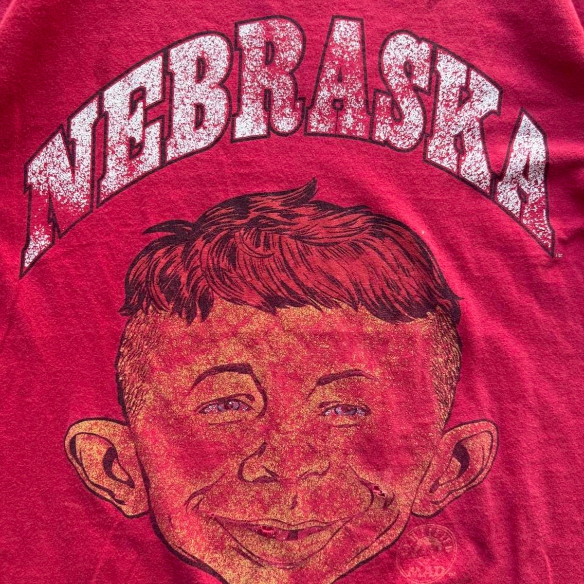 Vintage 90s Nebraska MAD TV Rare T-Shirt - Medium