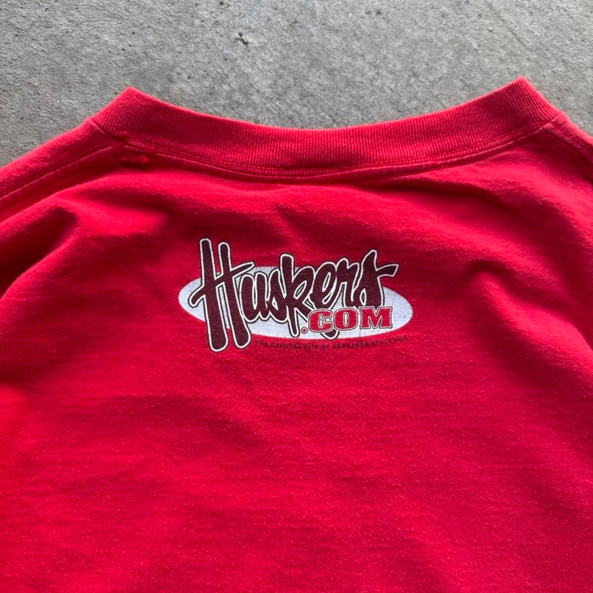 Vintage Nebraska Huskers Long Sleeve T-Shirt - X-Large