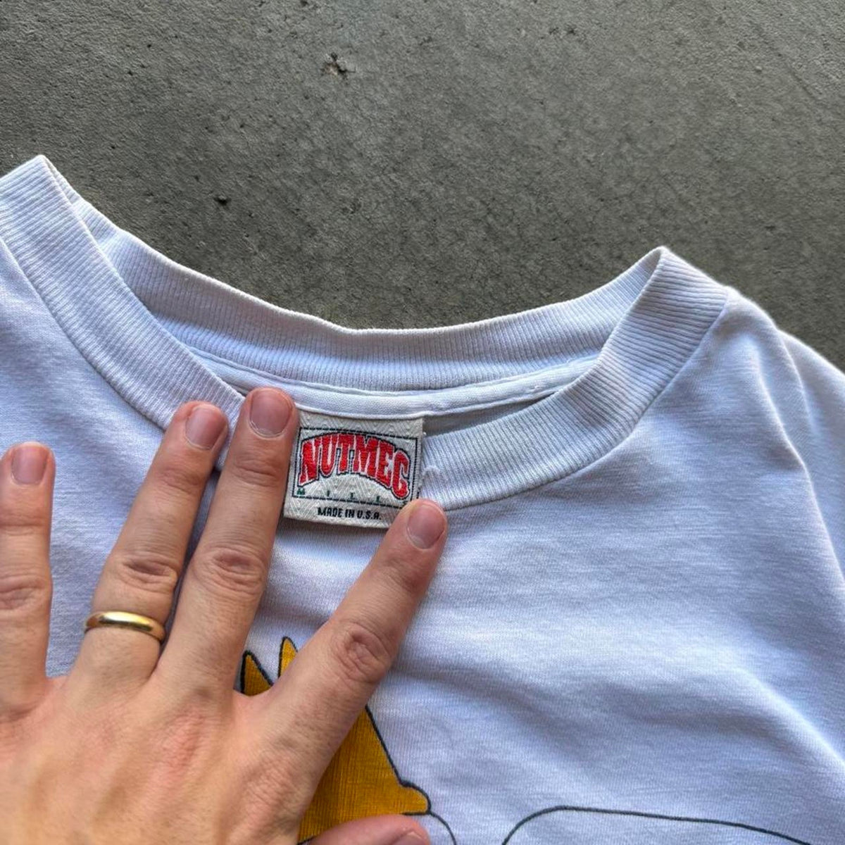 Vintage 90s Nebraska Huskers Bart Simpson T-Shirt - Large
